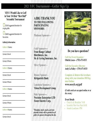 The Definitive Guide to Charity Golf Tournaments.